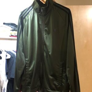 Green Adidas Track Jacket
